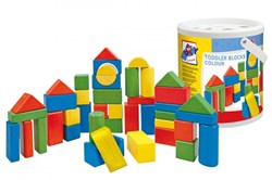 Woody Wooden 50 blocs colorés 90911