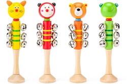 Woody Woody Glockenstabtiere 4 sort. 91716