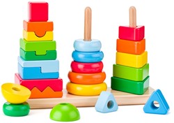 Woody Woody Stapel Turmset 90227