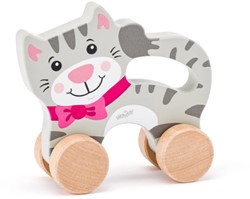 Woody Woody Katze auf Rädern mit Griff 91991