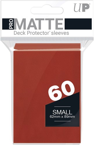 ULTRA PRO SLEEVES Pro-Matte Red Small - EN-3
