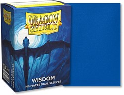 Asmodee Kartenhüllen Dragon Shield Dual Matte Wisdom 100 Stück