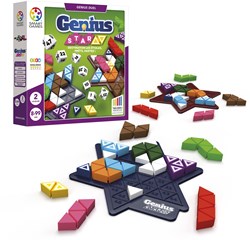 Smart Games Denkspiel Genius Star - herausforderndes Puzzle-Spiel für Kinder und Erwachsene
