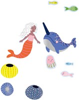 Avenir Stickerbuch Ozean - Kreatives Sticker-Set für Kinder-2