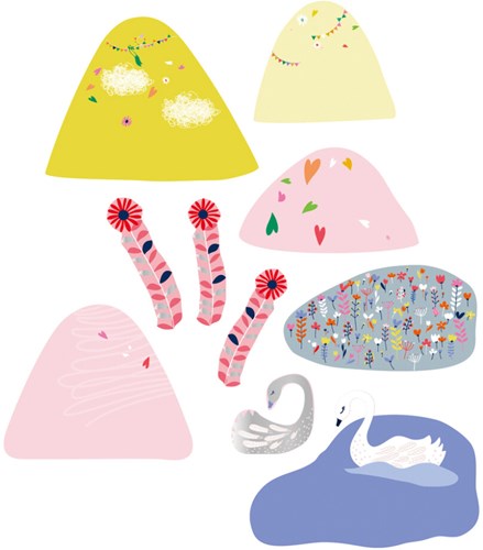 Avenir Sticker Pockets Einhorn - Kreatives Sticker-Set für Kinder-3