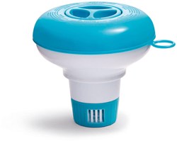 Intex distributeur de chlore piscine 12,7cm - doseur flottant spa