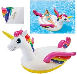Intex matelas licorne gonflable piscine plage 287x193x165 cm