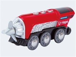 Hape Holz Eisenbahn Propeller-Lok