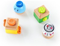 Baby Einstein by Hape E11886 - Vier verrückte Bausteine, Mehrfarbig-2