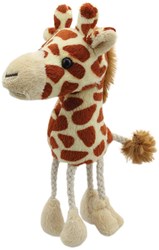 The Puppet Company Fingerpuppe Giraffe - Plüschspielzeug für Kinder