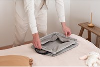 Brabantia faltbarer Wäschekorb grau 35L - langlebiger Stoffkorb-2