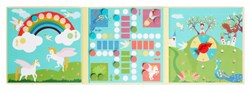 Jeu de société magnétique SCRATCH To Go - Man Don't Worry You - Licornes
