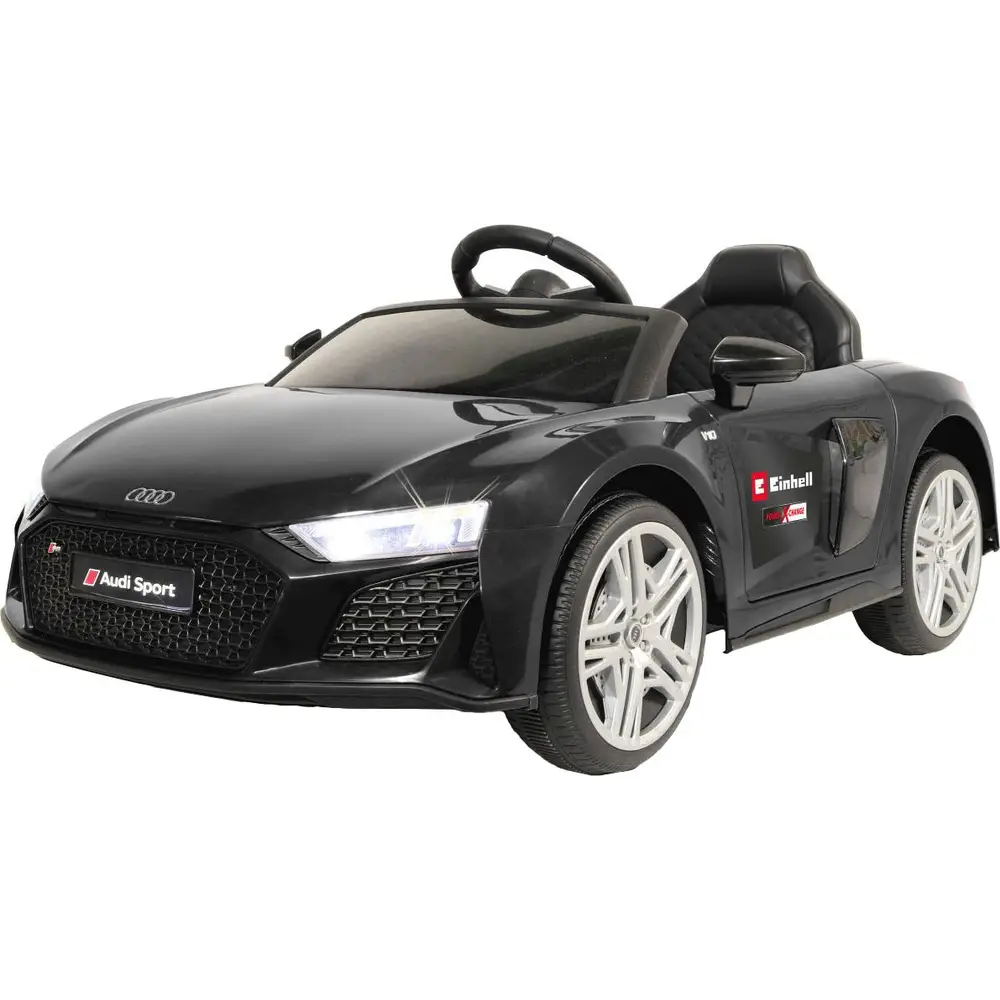 Jamara voiture électrique pour enfants Audi R8 Spyder 18V avec Bluetooth noir