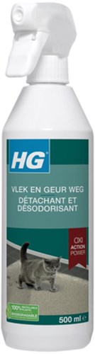 HG Flecken- & Geruchsentferner Katze Spray für Textilien und Teppiche 500ml