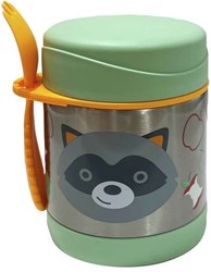 Hape Edelstahl Warmhaltebox Waschbär Kinder Lunchbox Thermobehälter