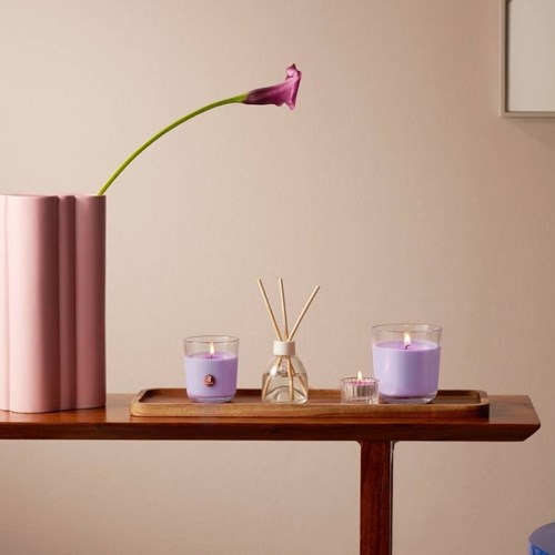 Bolsius bougie parfumée verre parfumé Oud Wood ambiance luxe 80h de combustion-2