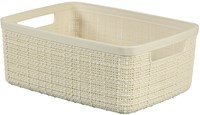 Curver Mand Jute Look 5L Off White