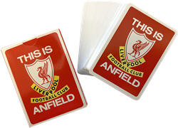 Team Merchandise Playing Cards - Liverpool -