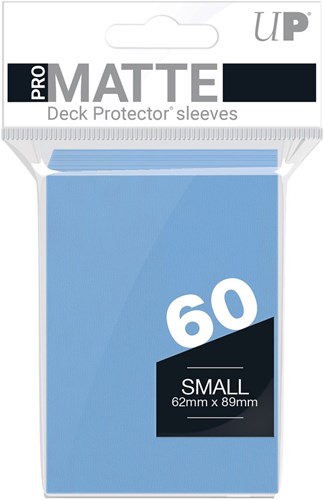 Ultra Pro Kartenhüllen Pro-Matte Light Blue Small 60 Stück - Kartenschutz-3