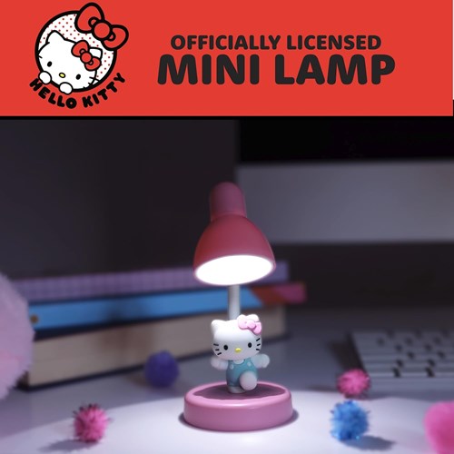 Hello Kitty Mini Lampe USB-C aufladbar LED Tischlampe rosa-2