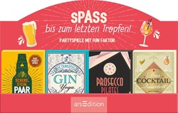 Partyspiele bis z. letzten Tropfen Displ