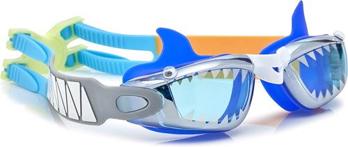 Bling2O Lunettes de natation enfants - Jawsome Jr - Protection UV bleu