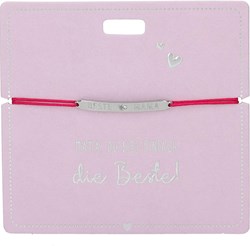 Depesche bracelet cadeau pour maman - acier inoxydable avec message