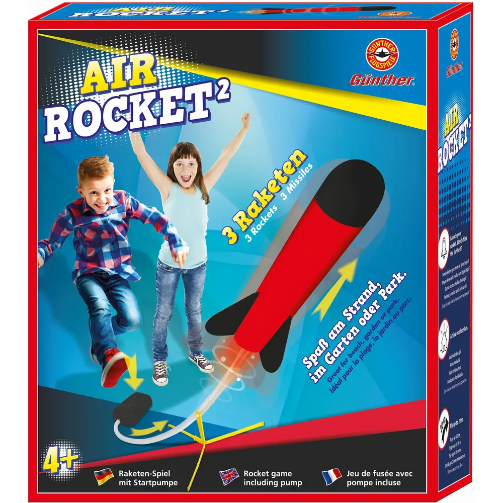 Günther jeu de fusée Air Rocket - fusées en mousse pour enfants