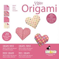 FRIDOLIN Lustiges Origami - Herz
