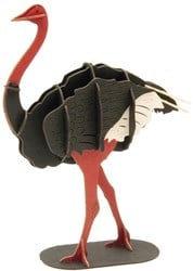 FRIDOLIN 3D-Papiermodell – Strauß