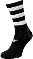 Precision chaussettes de sport junior - GAA mi-hautes noir blanc confort respirant