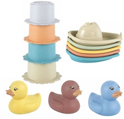 Badespielzeug Pastell Set Badespielzeug Baby 12-teilig Mehrfarbig