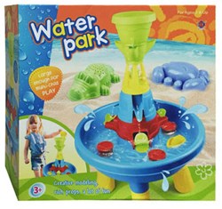 Wassertisch Wasserpark Wasserfall mit Zubehör für Kinder