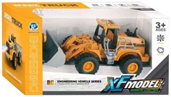 Jouet chargeuse de construction RC télécommandée avec effet lumineux