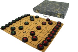 HOT Games Chinesisches Schachspiel Xiang-Qi Holzsteine Set 32mm