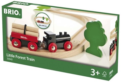 Brio Zugset mit Bäumen - Holzspielzeug Eisenbahn - 33042-2
