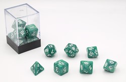 HOT Games Dobbelstenen Groen Parelmoer 7 set Brick