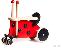 Bajo Lauflernrad Ladybird - Holz-Ride-on-Spielzeug für Kinder