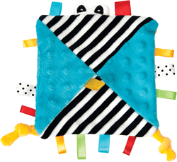 Mom's Care Babyspielzeug Knistertuch blau sensorischer Komfort