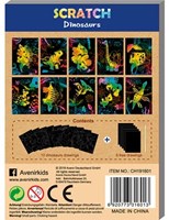 AVENIR Scratch Art Book Mini A6 - Dinosaures-3