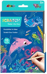 AVENIR Kratzkunstbuch A5 – Meeresleben