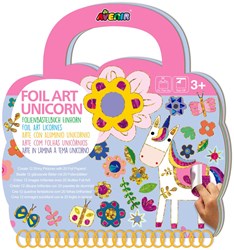 Avenir Foil Art - Livre licorne créatif pour enfants - jouet artistique