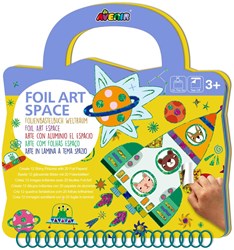 Avenir Foil Art - Kreatives Weltraum-Buch für Kinder - Bastelspaß