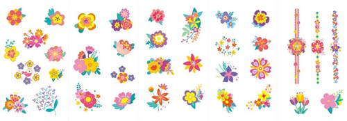 AVENIR Nail Art - Bloemen-3