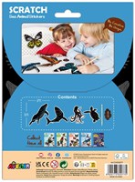 AVENIR Museum En Kunst - Zeedieren Scratch Stickers-3
