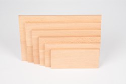 TickiT panneaux de construction en bois architecte rectangulaire - 6 pièces jouet
