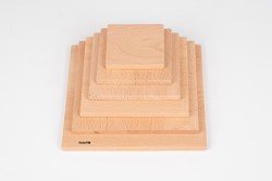 TickiT panneaux architecte en bois - panneaux carrés jouet de construction