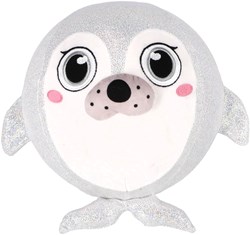 Pluchiez bal bouncing sparkle sea animal 23cm  4 assorti