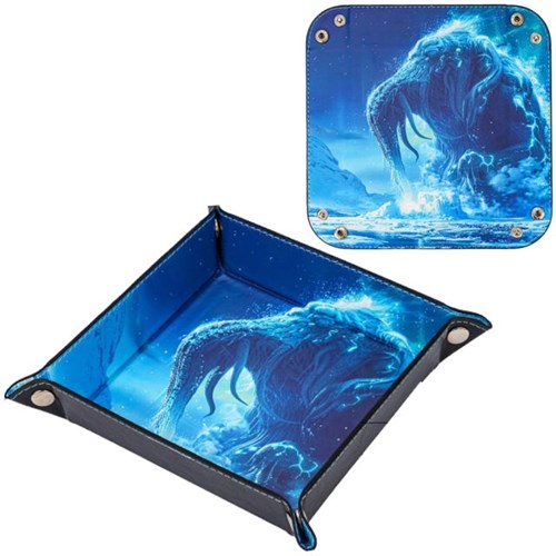 HOT Games Dobbelbak PVC Kraken blauw 16 cm.