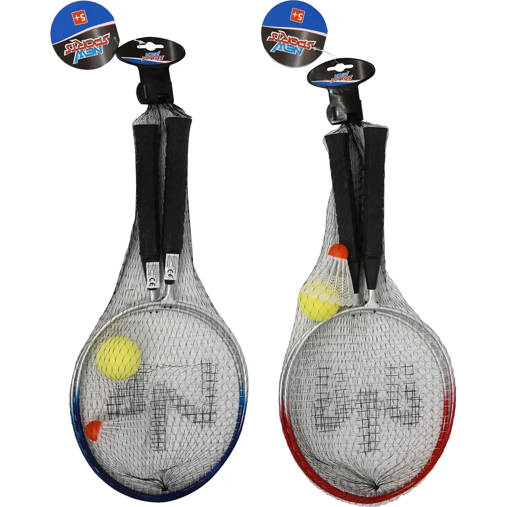 New Sports set de badminton pour enfants avec volants et balle souple